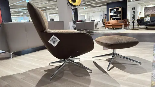 Drehsessel mit Kippmechnik